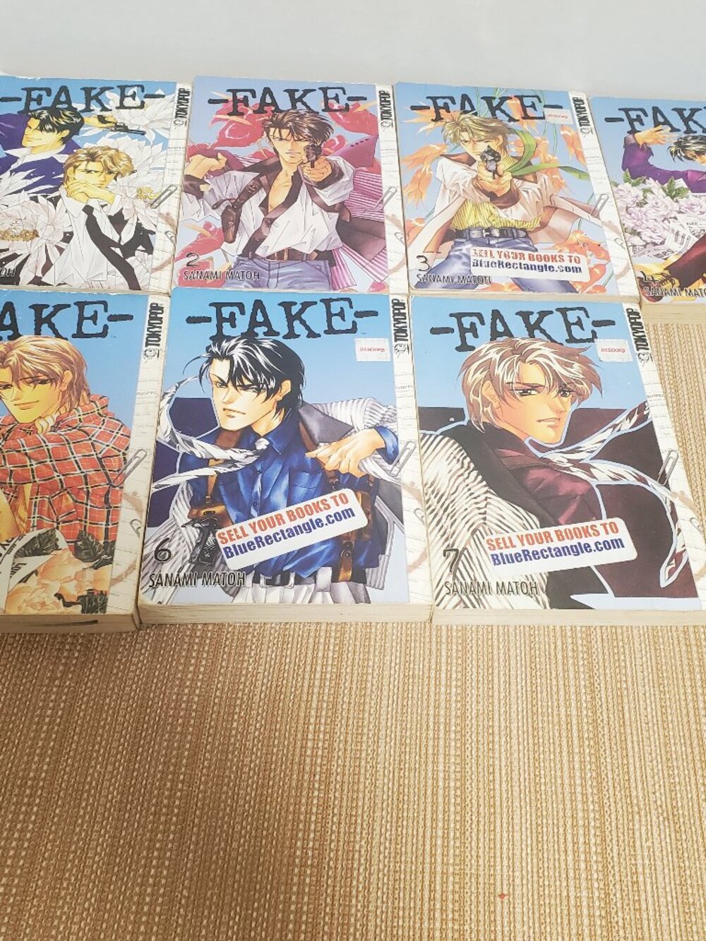 Tokyopop Fake Series Sanami Motoh Volumes 1-7